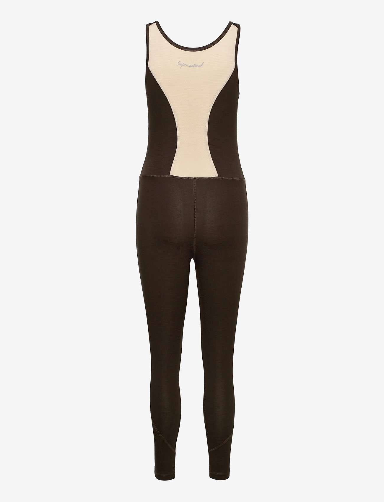 super.natural - W LIQUID FLOW OVERALL - running & training tights - wren/oyster grey - 1