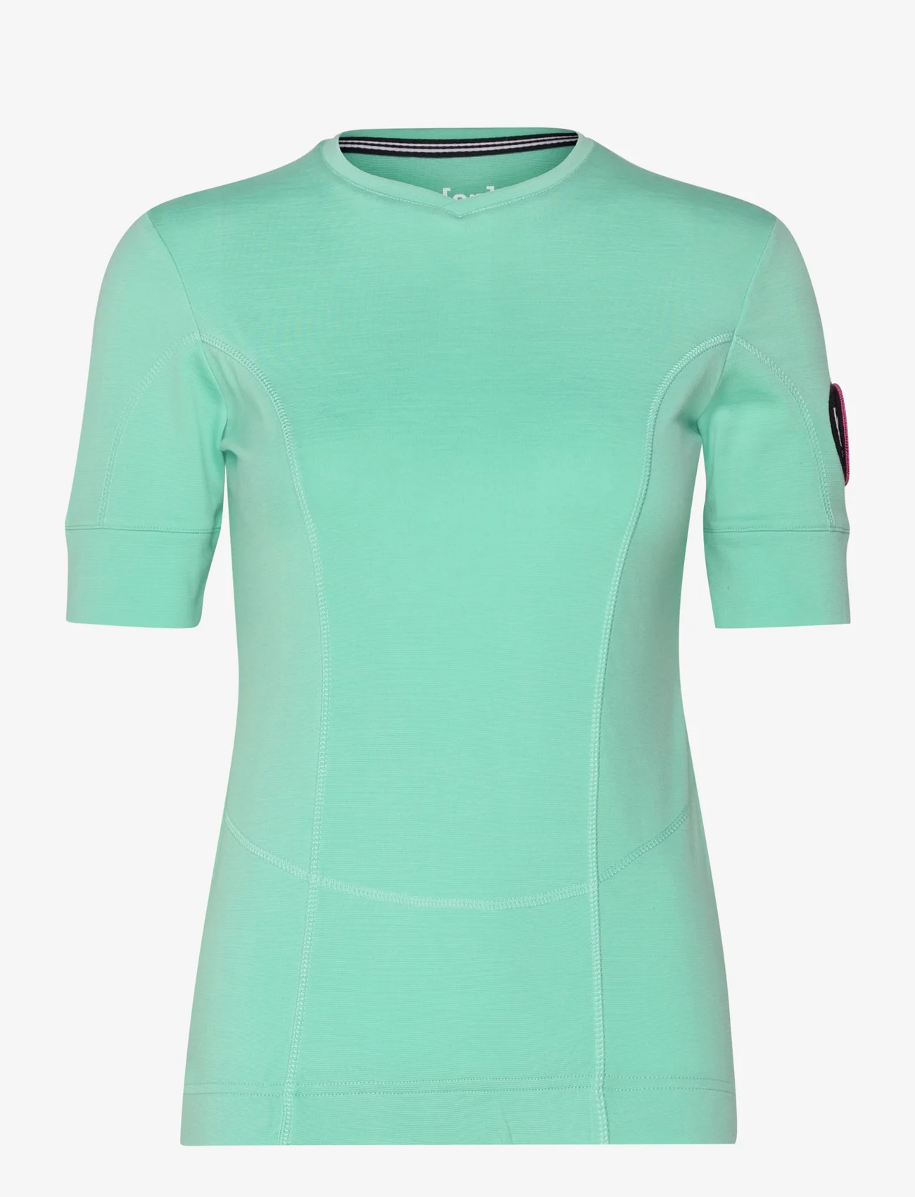 super.natural - W GRAVA TEE - sport tops - ice green - 0