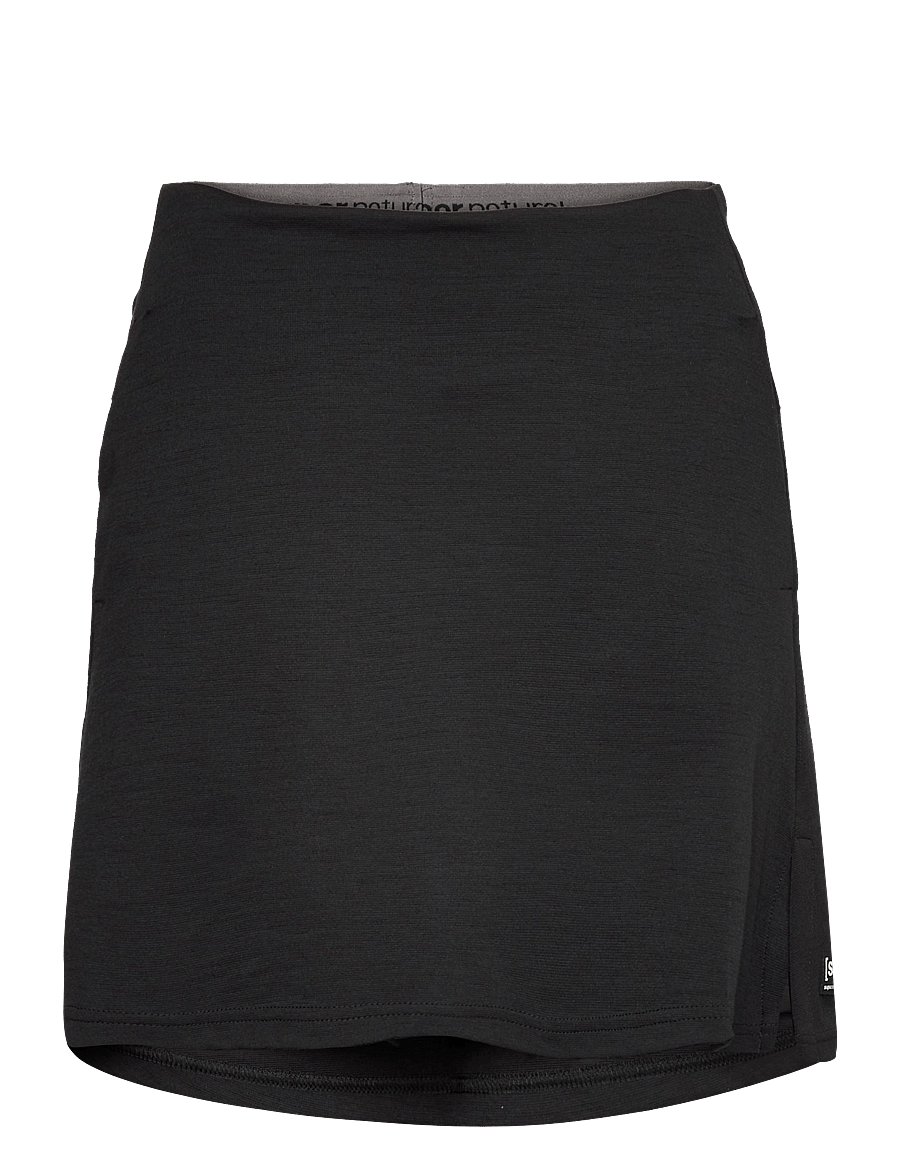 super.natural - W SPORTY SKORT - jet black - 0