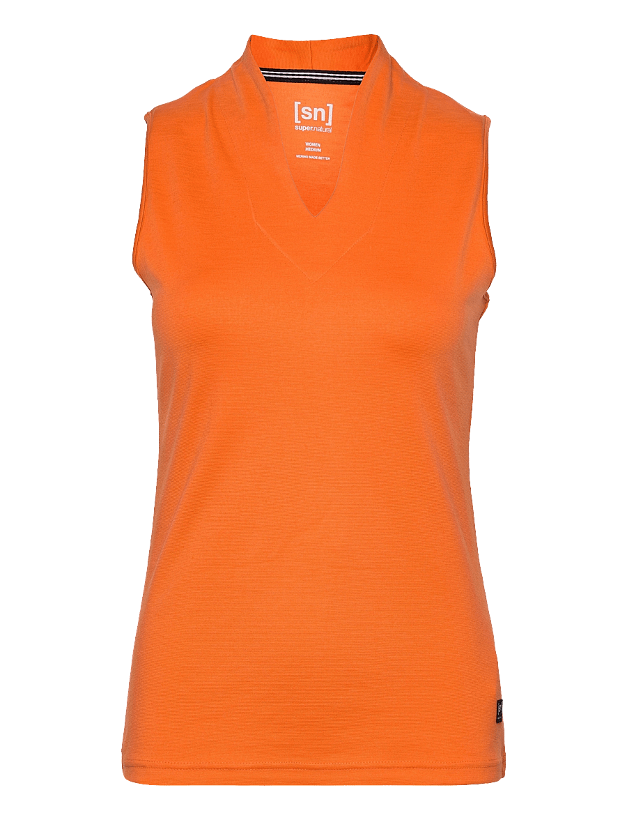 super.natural - W SPORTY TANK - golden poppy - 0