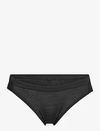 W BASE THONG 175 - JET BLACK