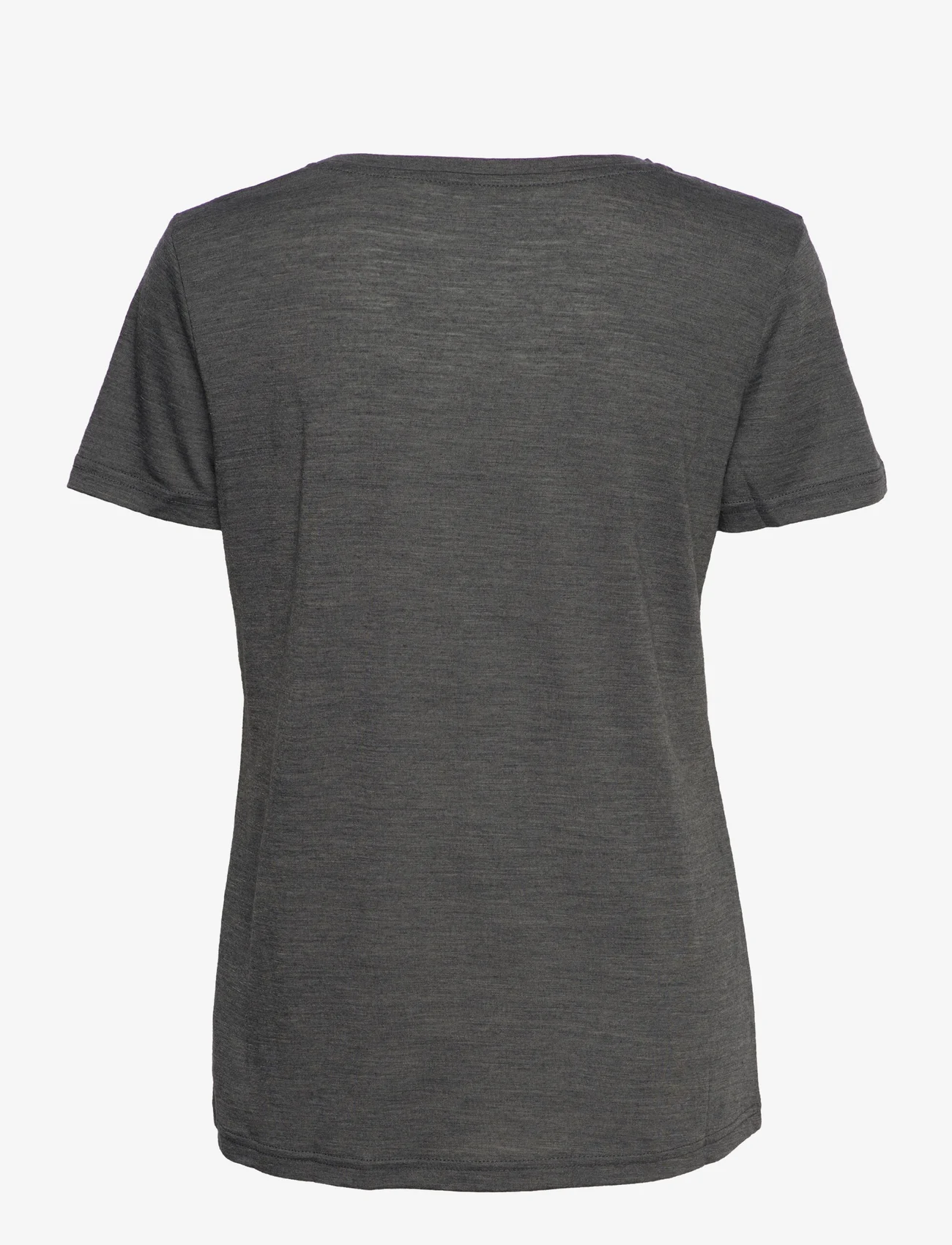 super.natural - W THE ESSENTIAL TEE - sport tops - pirate grey melange - 1