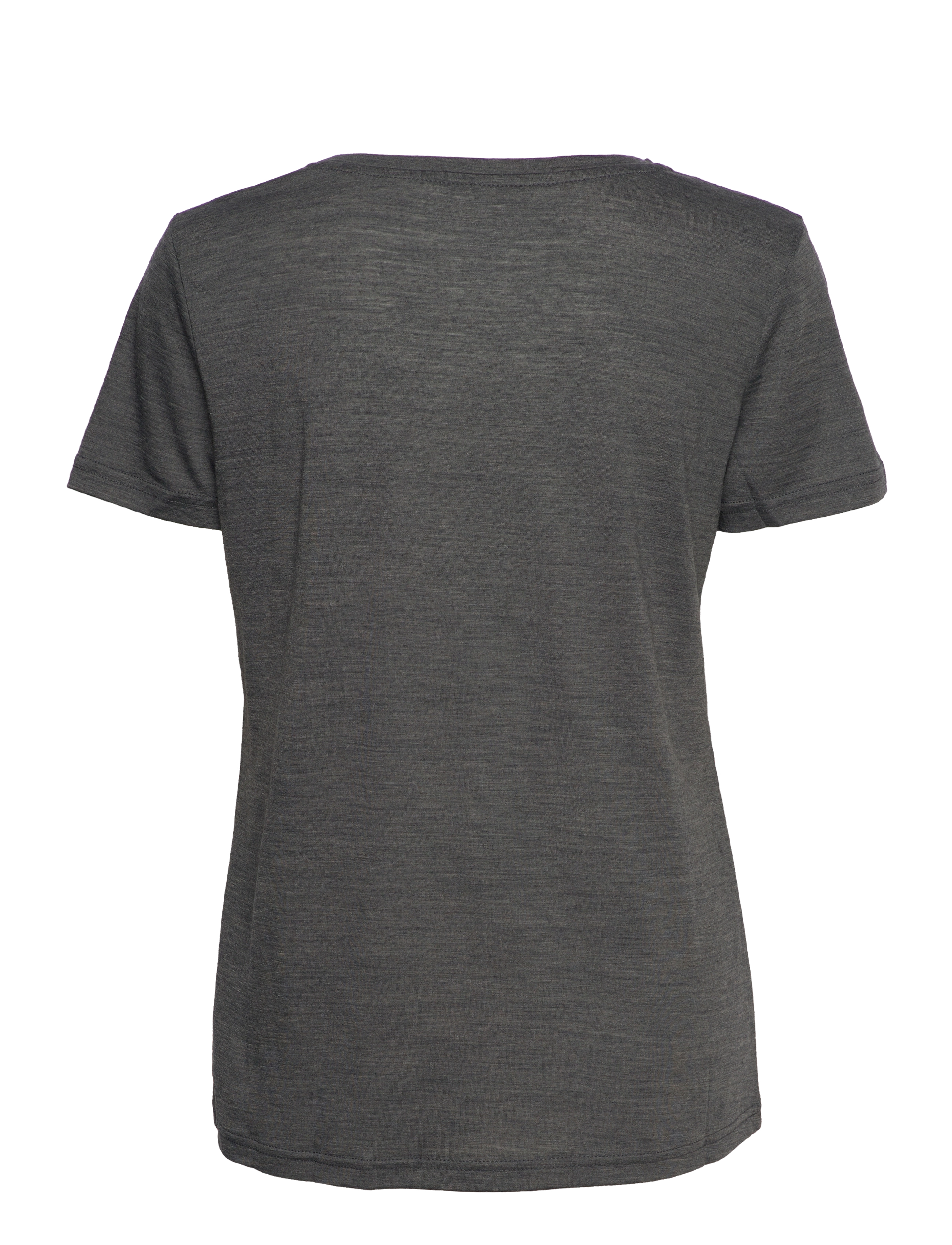 super.natural - W THE ESSENTIAL TEE - pirate grey melange - 1