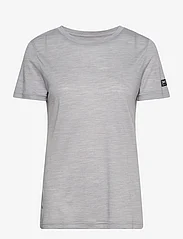 super.natural - W THE ESSENTIAL TEE - t-shirts - ultimate grey melange - 0