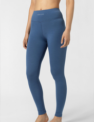 super.natural - W COMFY HIGH RISE TIGHT - running & training tights - night shadow blue - 2