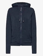 super.natural - W SOLUTION HOODIE - mid layer jackets - blueberry - 0