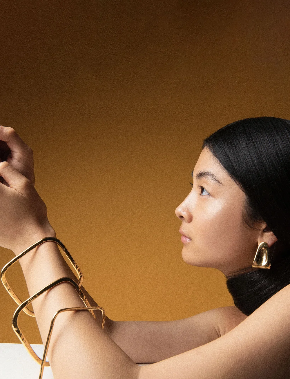 Susmie's - Misterio Bracelet Gold - bangles - gold - 0