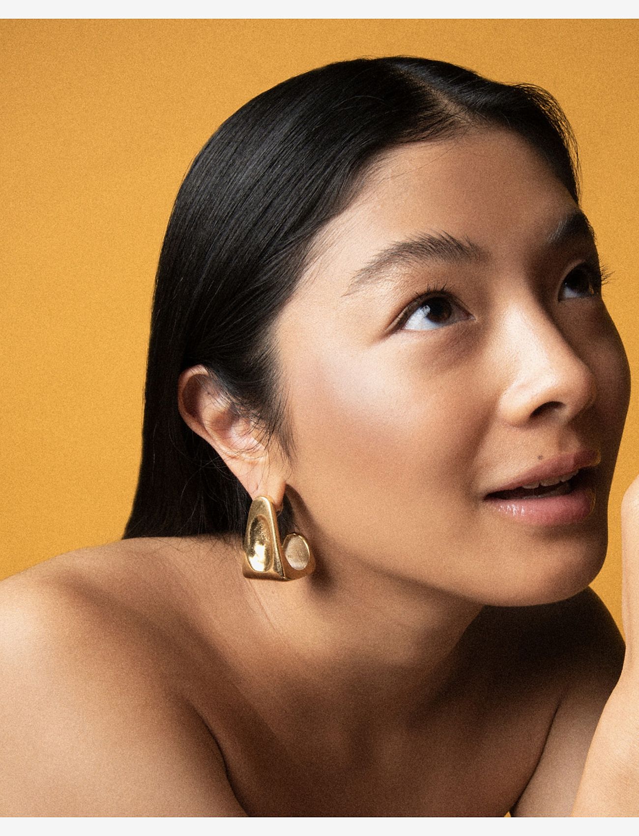 Susmie's - Suspiro Hoops Gold - hoops kõrvarõngad - gold - 0