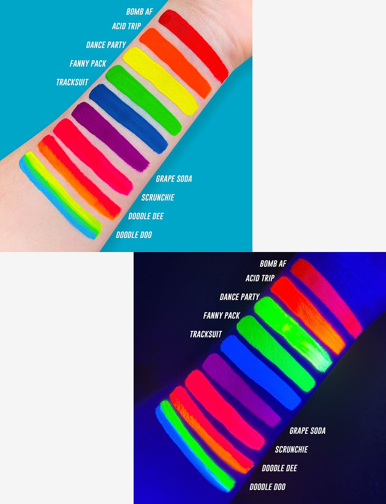 SUVA Beauty - SUVA Beauty Hydra FX Split Cake Doodle Doo (UV) - makeup - multi-colored1 - 2