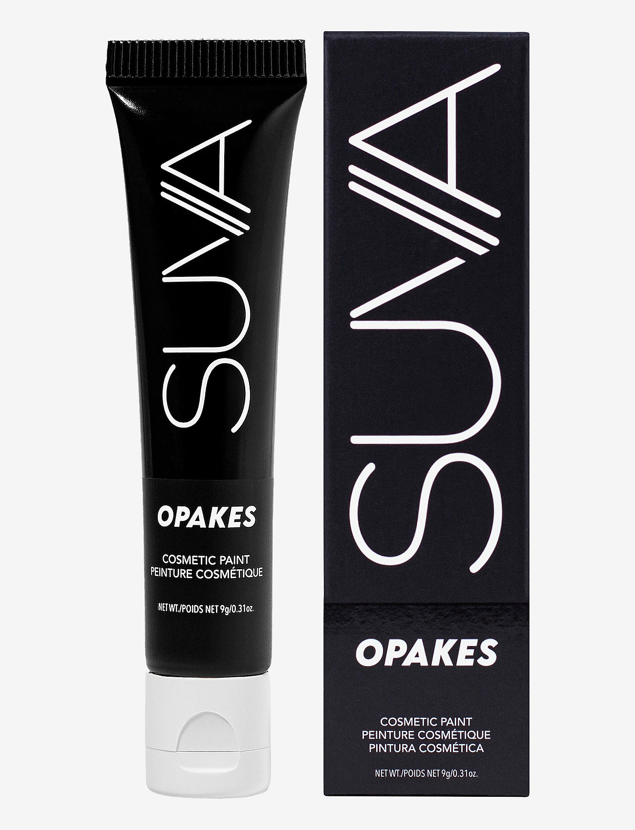 SUVA Beauty - SUVA Beauty Opakes Cosmetic Paint Bamboozled Black 9g - Øyenskygge - black - 0