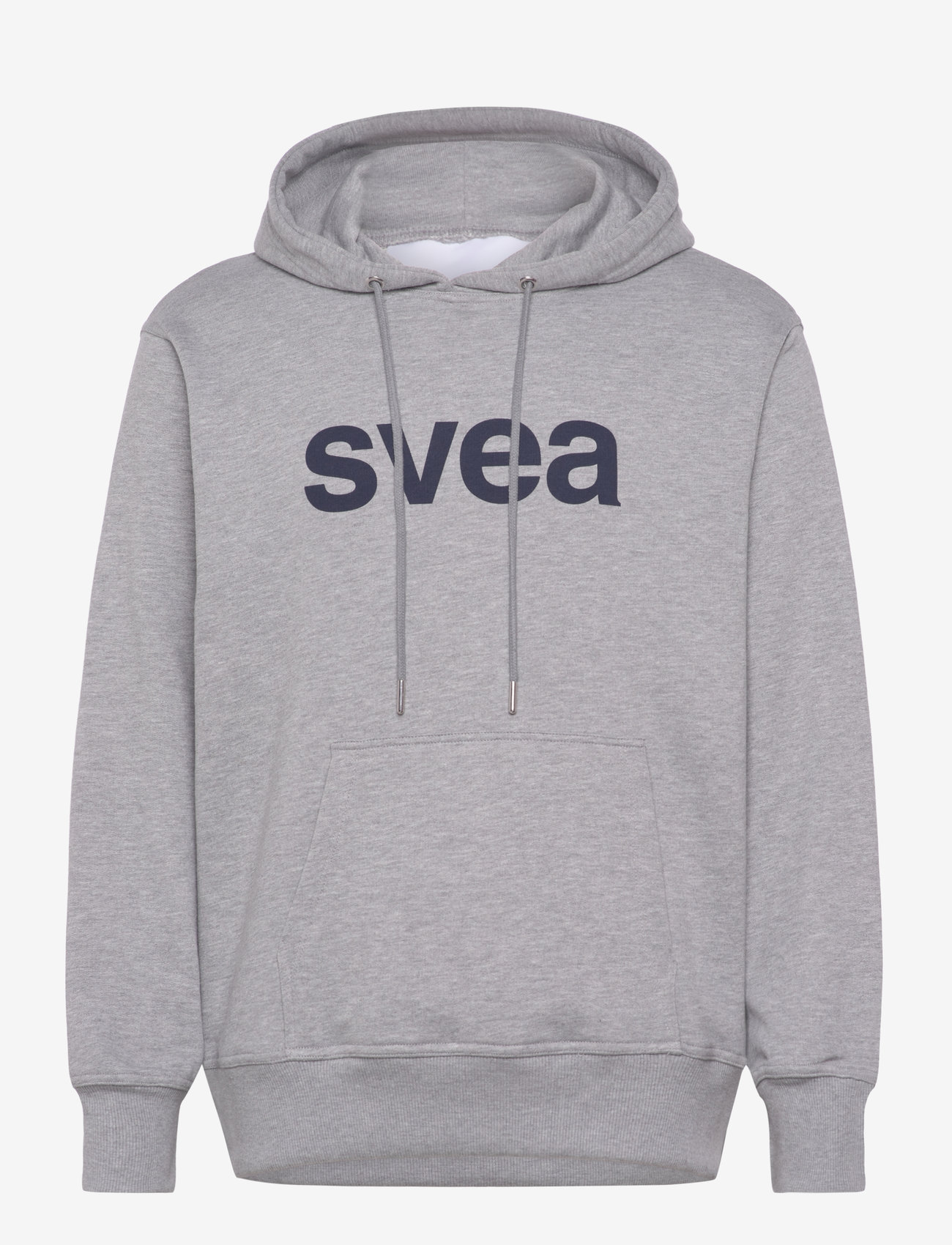 Svea - SMCowen Hoodie - hoodies - medium grey melange - 0