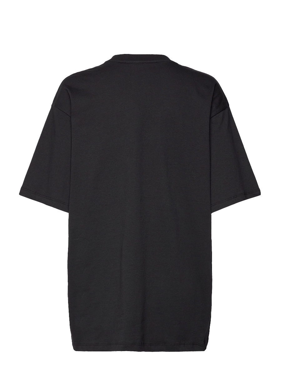 Svea - SMAustin Boxy Logo SS T-Shirt - lühikeste varrukatega t-särgid - black - 1