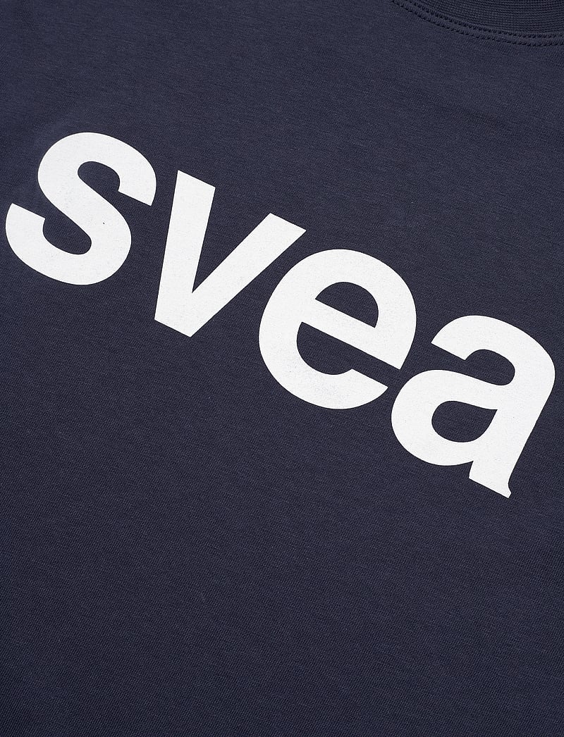 Svea - SMAustin Boxy Logo SS T-Shirt - kurzärmelig - navy - 2