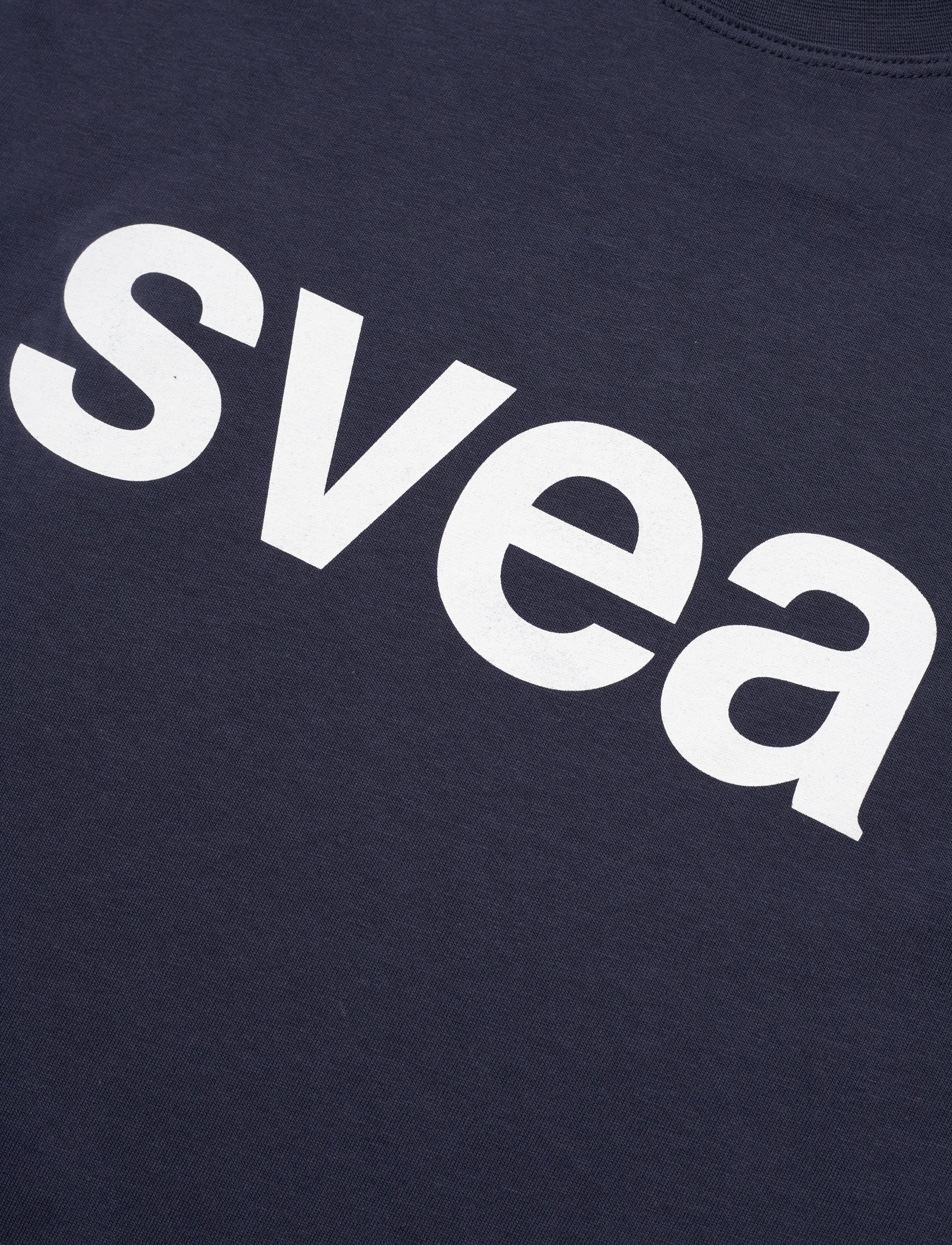 Svea - SMAustin Boxy Logo SS T-Shirt - kortærmede t-shirts - navy - 2
