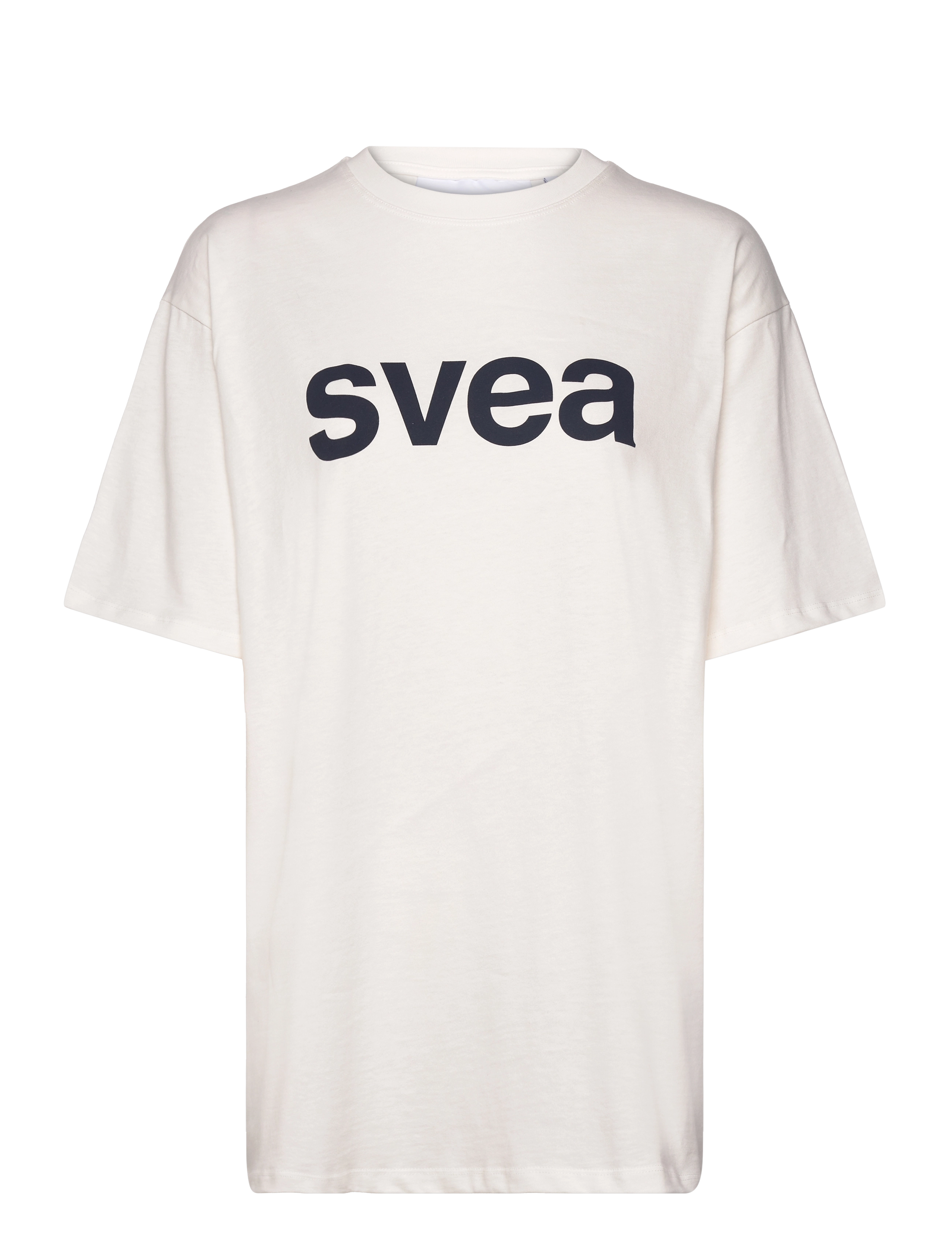 SVEA Smaustin Boxy Logo Ss T-Shirt Weiß - S - Herren