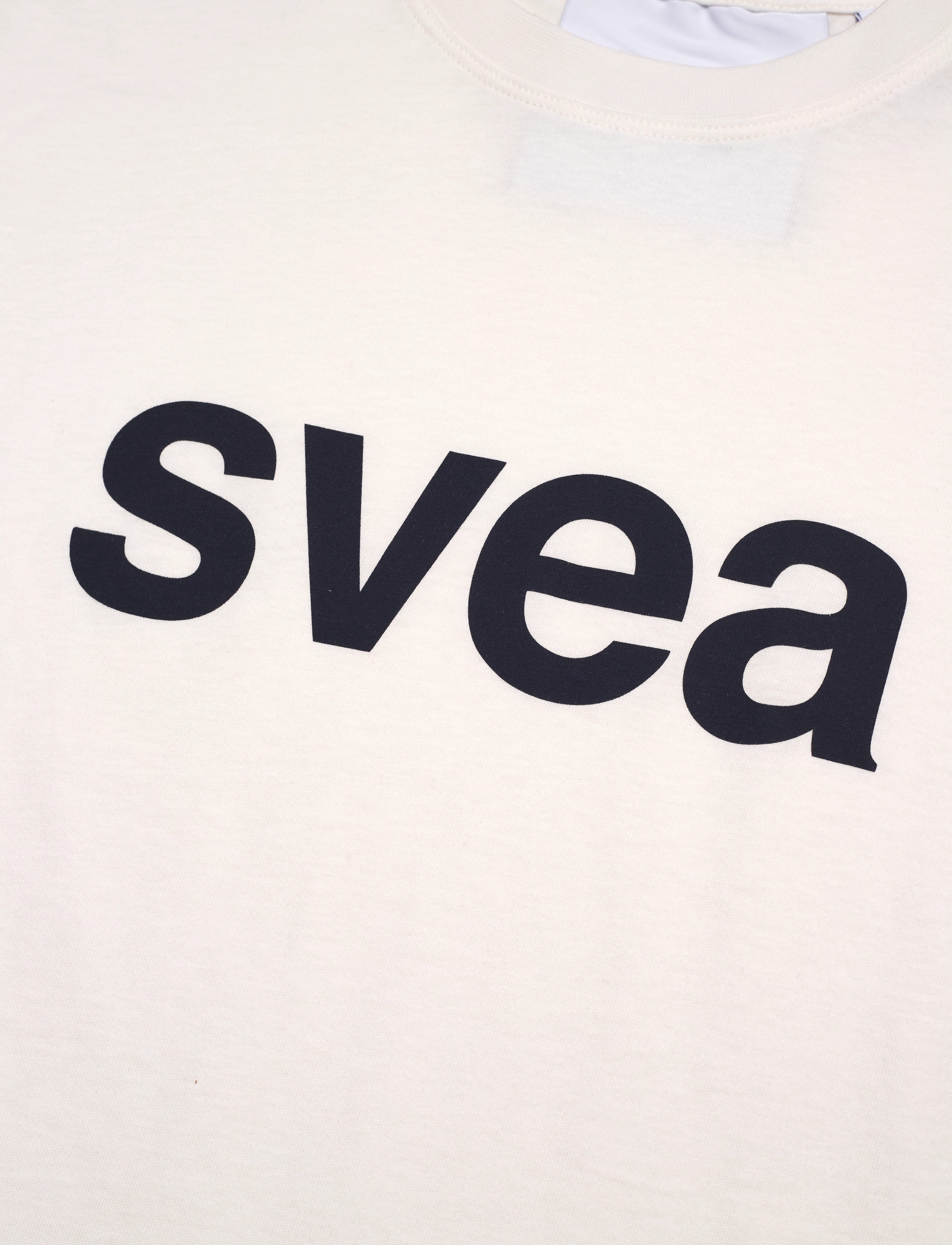 Svea - SMAustin Boxy Logo SS T-Shirt - korte mouwen - new white - 2