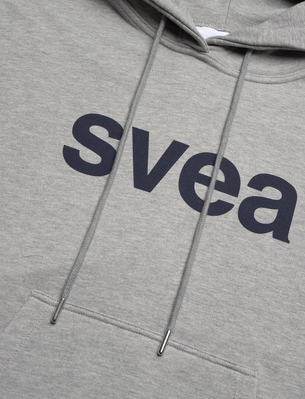 Svea - SWCowen Hoodie - hoodies - medium grey melange - 2