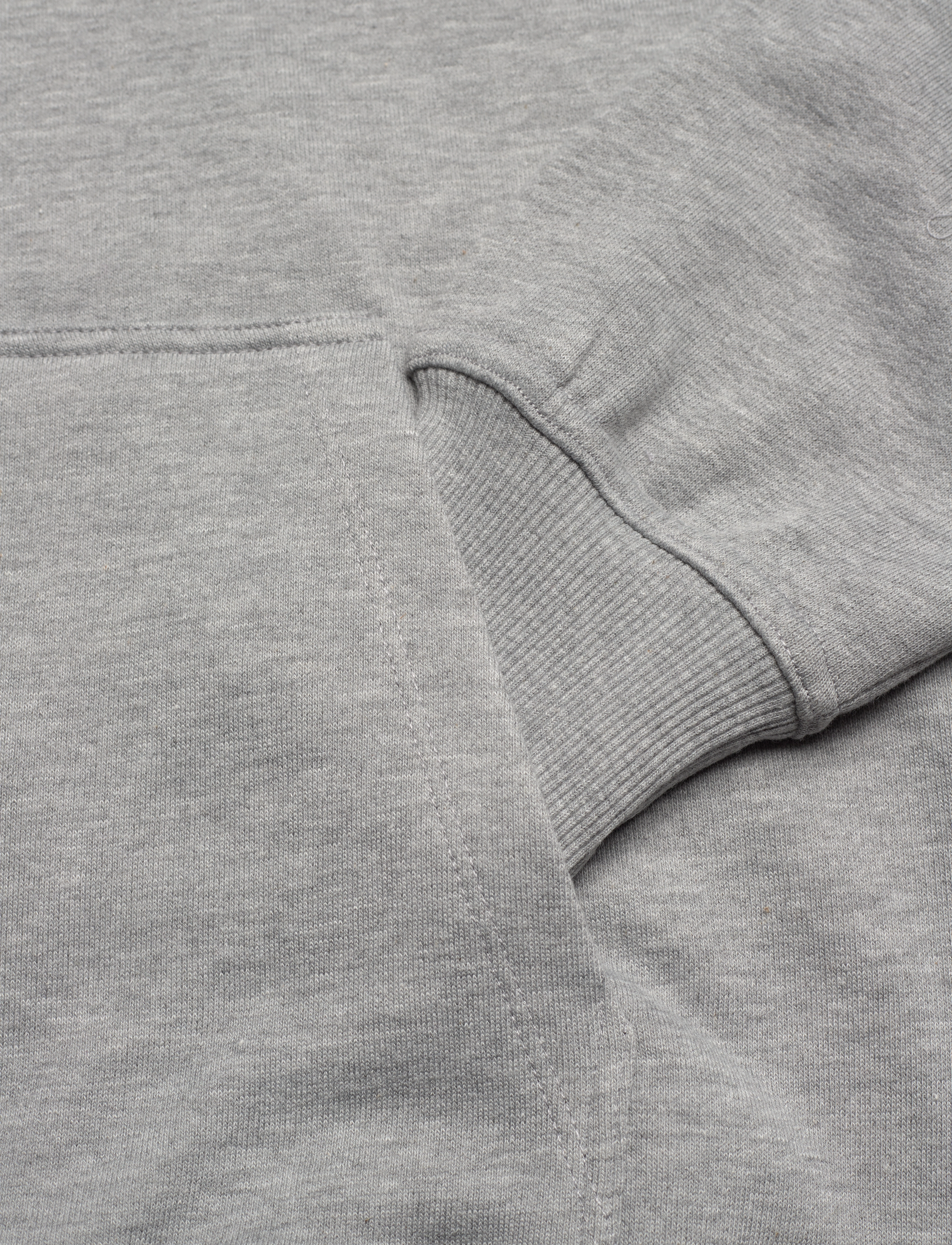 Svea - SWCowen Hoodie - kapuutsiga dressipluusid - medium grey melange - 3