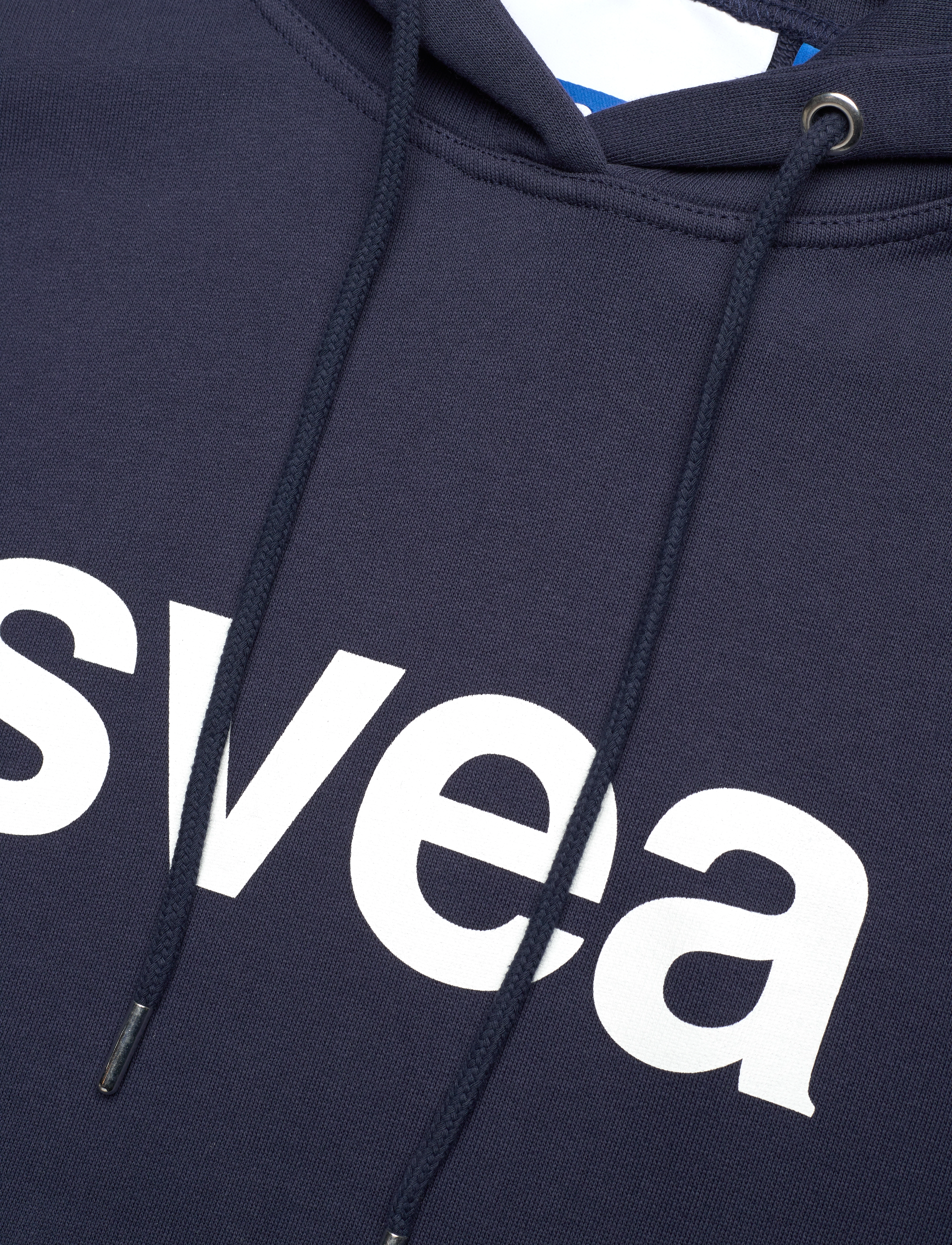 Svea - SWCowen Hoodie - kapuutsiga dressipluusid - navy - 2