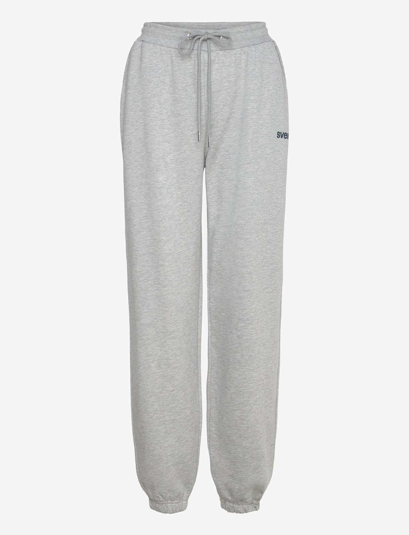 Svea - SWCowen Sweat Pants - igapäevane stiil - medium grey melange - 0
