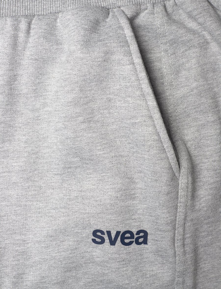 Svea - SWCowen Sweat Pants - alltags-style - medium grey melange - 2