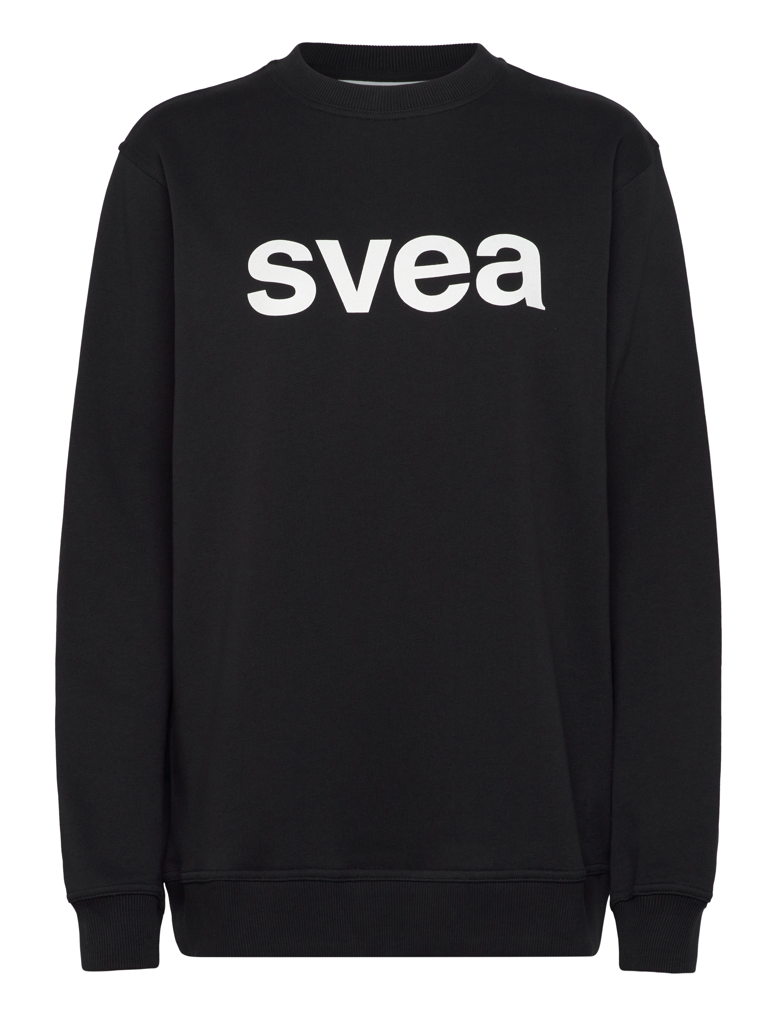 Svea Smcowen Sweatshirt, L, Black, Sweatshirts & Hættetrøjer > Sweatshirts, Herre