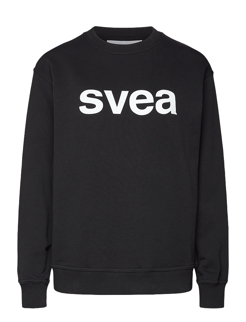 Svea - SWCowen Sweatshirt - everyday style - black - 0
