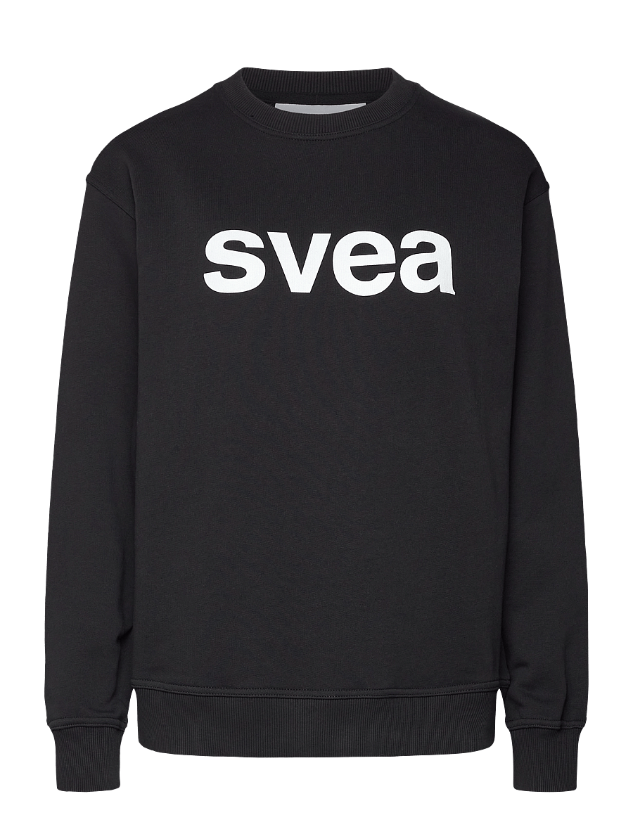 Svea - SWCowen Sweatshirt - sweatshirts - black - 1