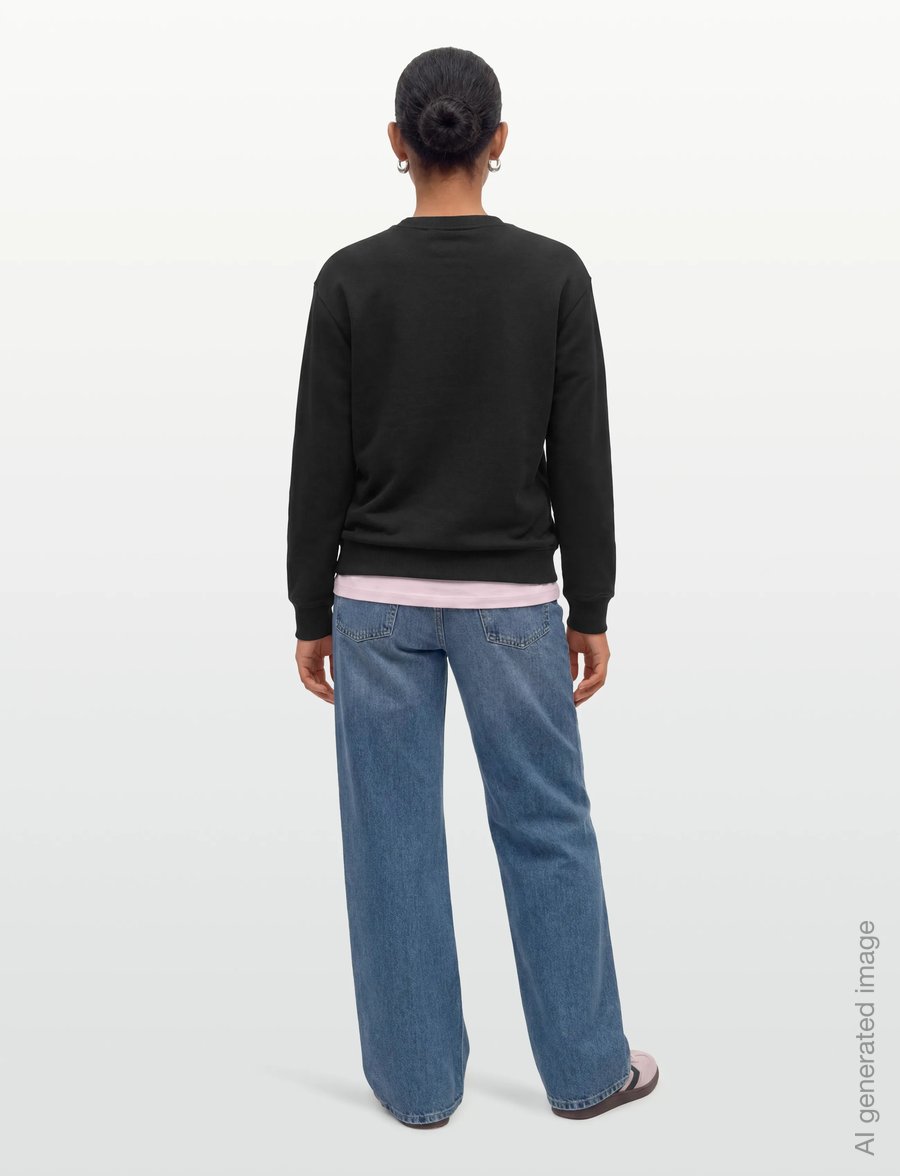 Svea - SWCowen Sweatshirt - hverdags stil - black - 4
