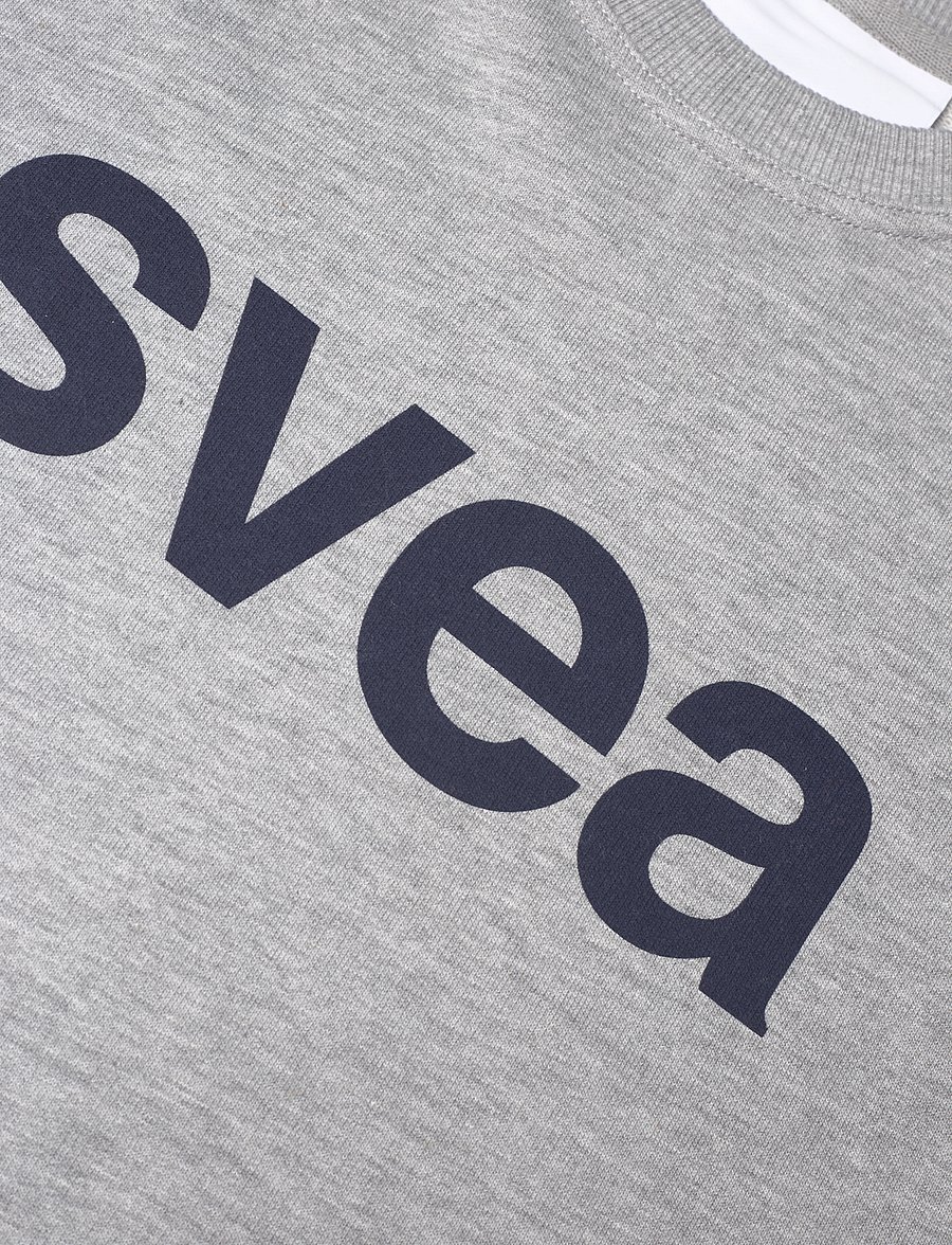 Svea - SWCowen Sweatshirt - everyday style - medium grey melange - 5