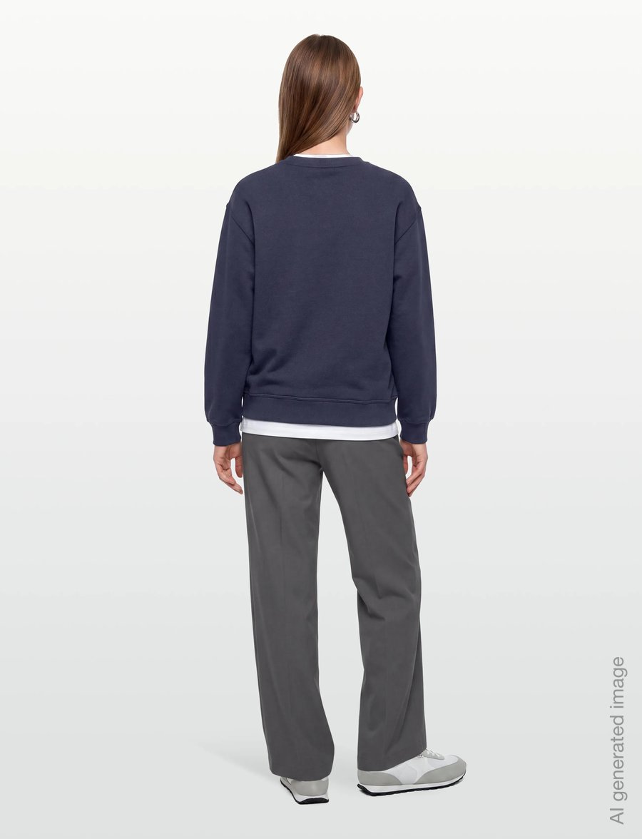 Svea - SWCowen Sweatshirt - igapäevane stiil - navy - 4
