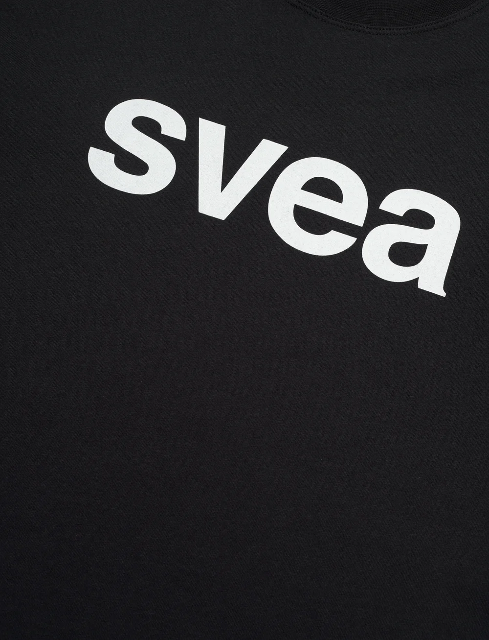 Svea - SWAustin Boxy Logo SS T-Shirt - t-shirts - black - 2