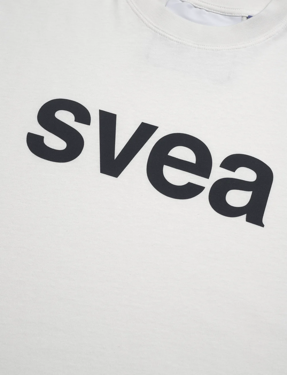 Svea - SWAustin Boxy Logo SS T-Shirt - t-shirts - new white - 2