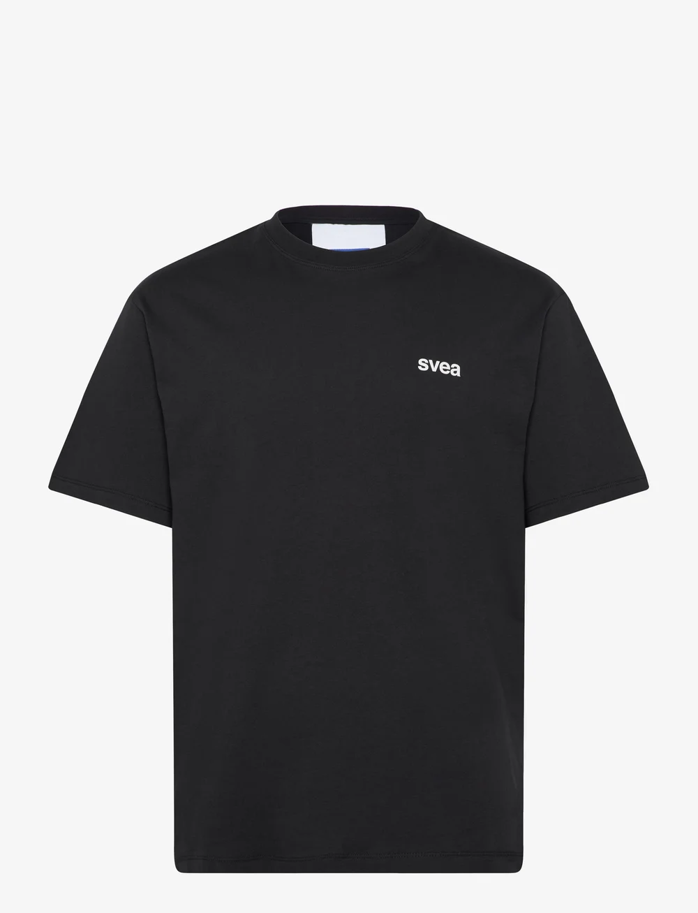 Svea - SMAustin Boxy SS T-Shirt - kortärmade t-shirts - black - 0