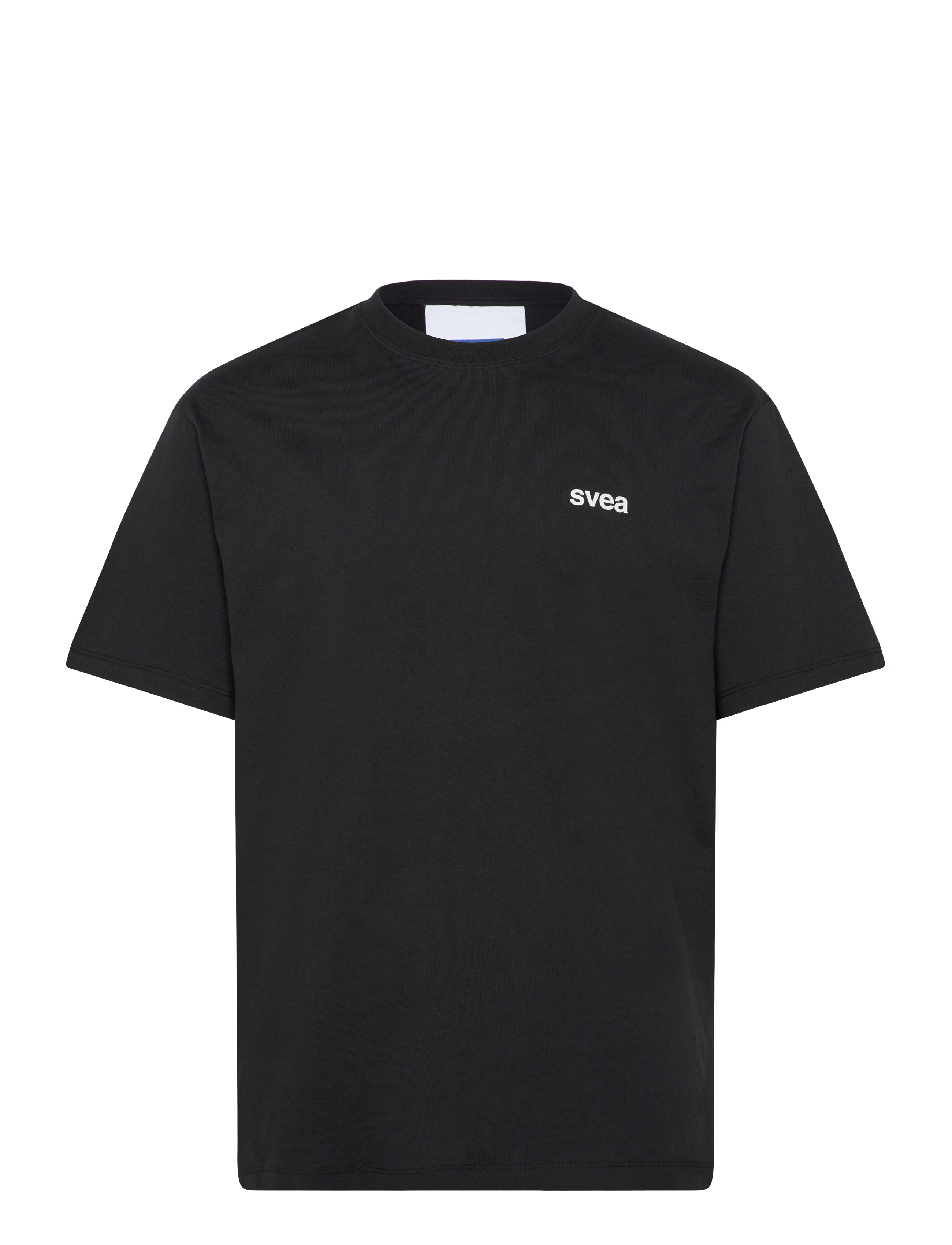 Svea SMAustin Boxy SS T-Shirt - T-Shirts - BLACK / black