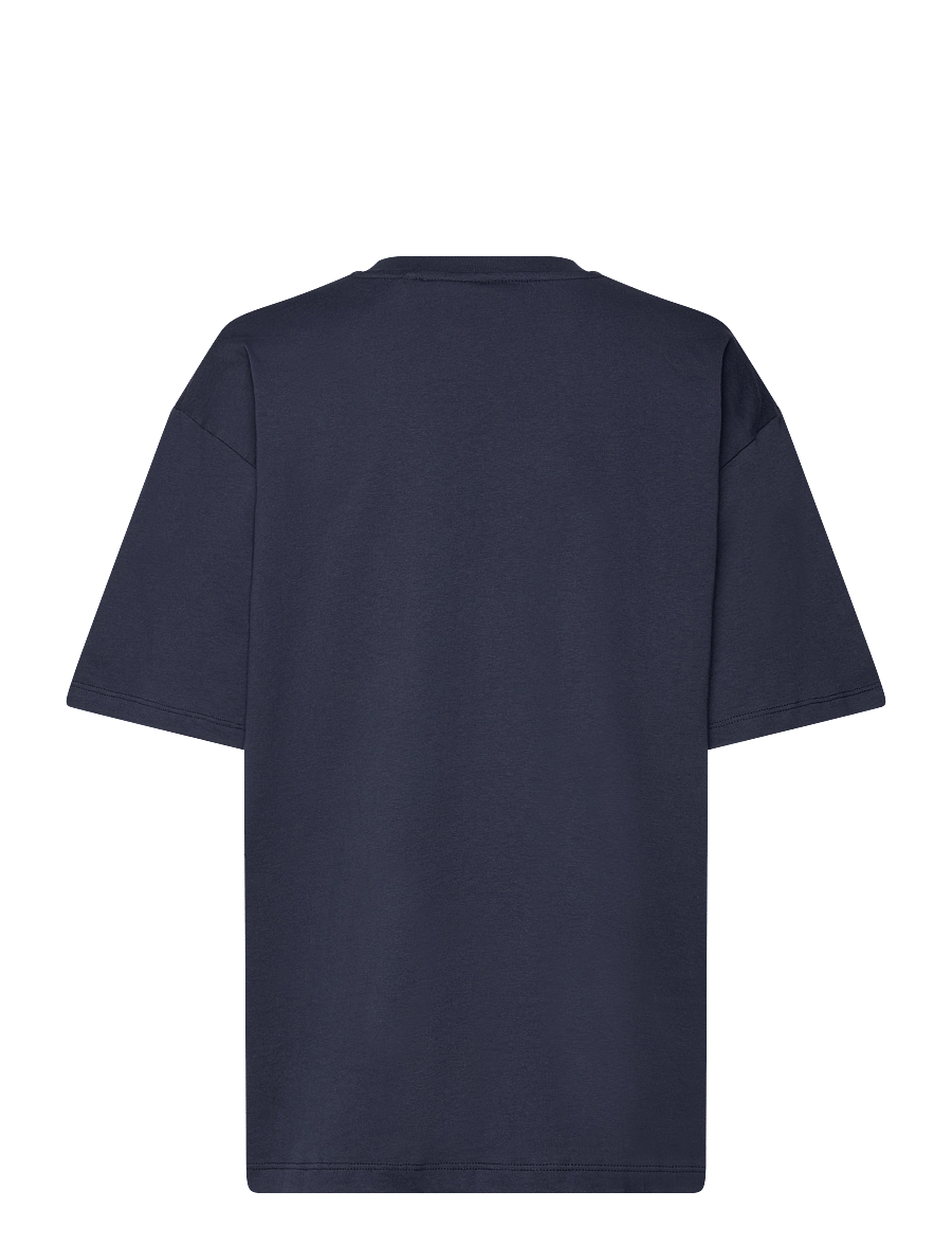 Svea - SMAustin Boxy SS T-Shirt - lühikeste varrukatega t-särgid - navy - 1