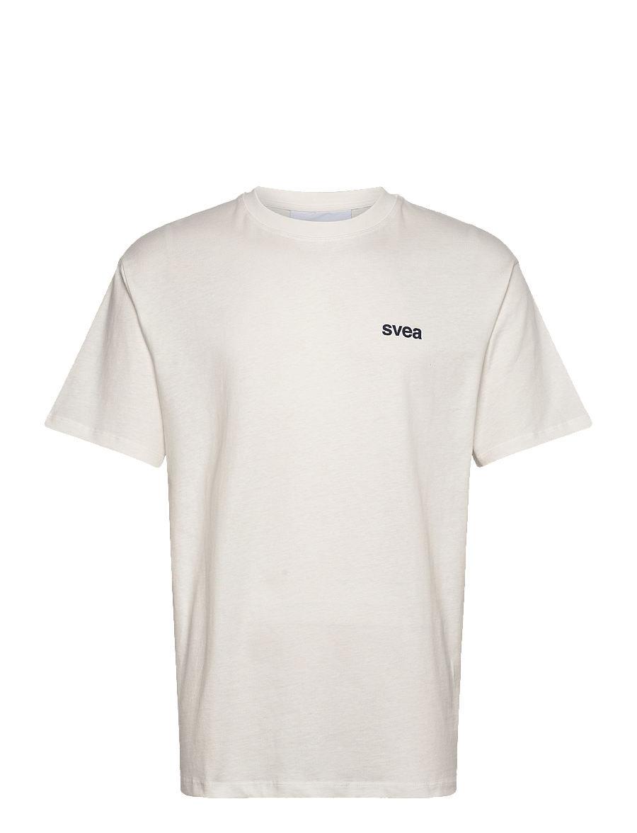 Svea - SMAustin Boxy SS T-Shirt - lühikeste varrukatega t-särgid - new white - 0
