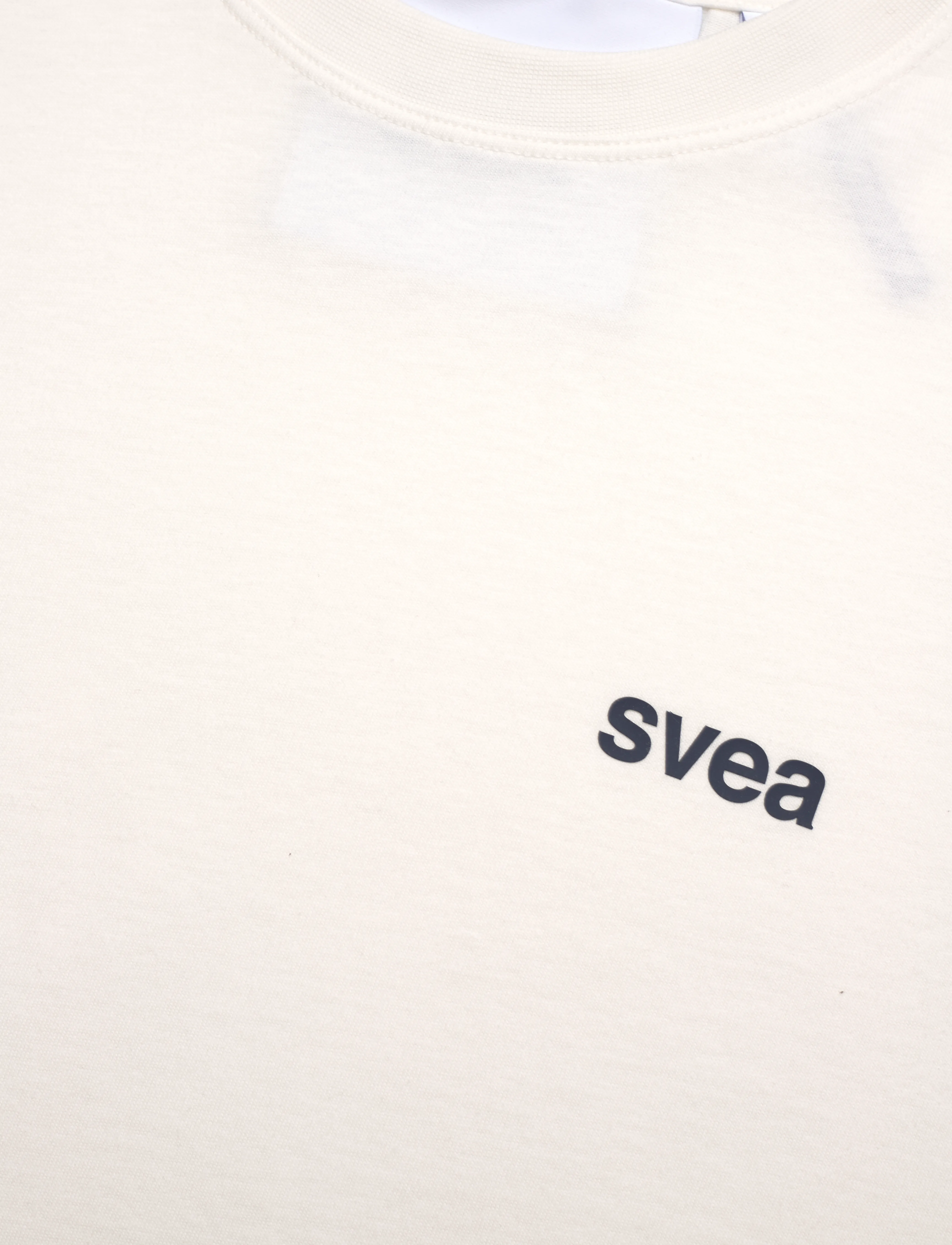 Svea - SMAustin Boxy SS T-Shirt - lühikeste varrukatega t-särgid - new white - 2
