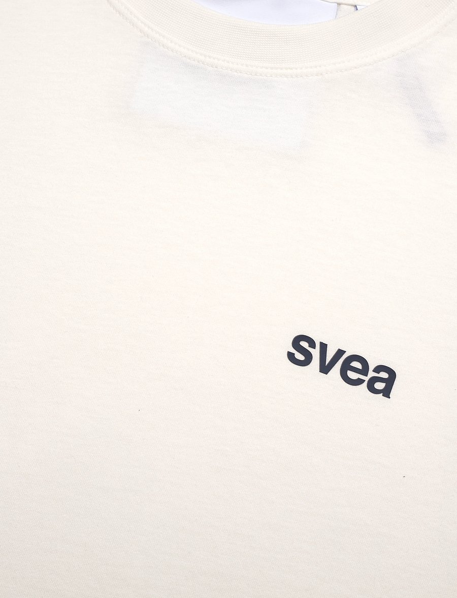 Svea - SMAustin Boxy SS T-Shirt - lühikeste varrukatega t-särgid - new white - 2