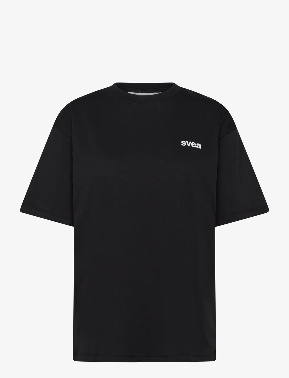 Svea - SWAustin Boxy SS T-Shirt - t-shirts - black - 0