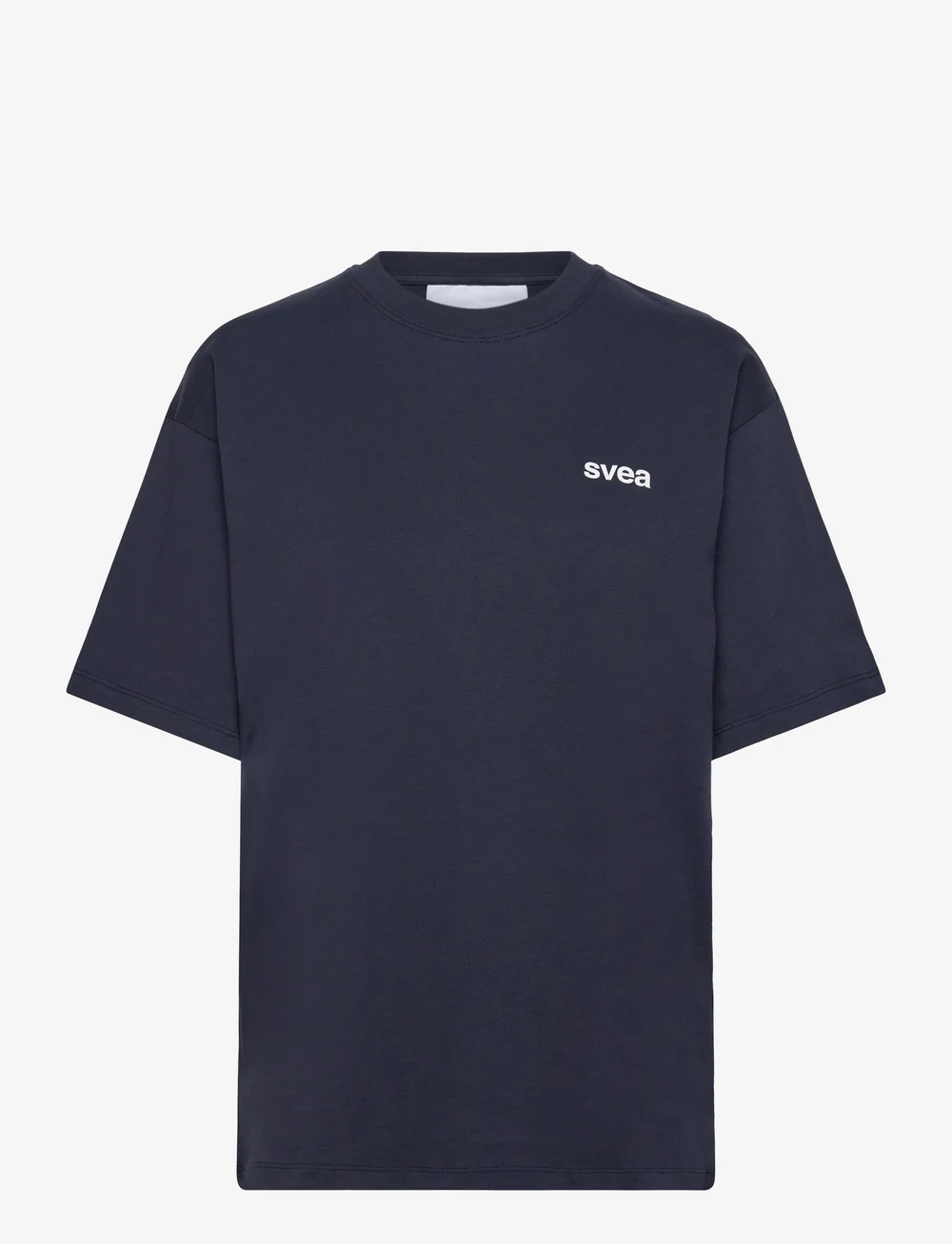 Svea - SWAustin Boxy SS T-Shirt - t-shirts - navy - 0