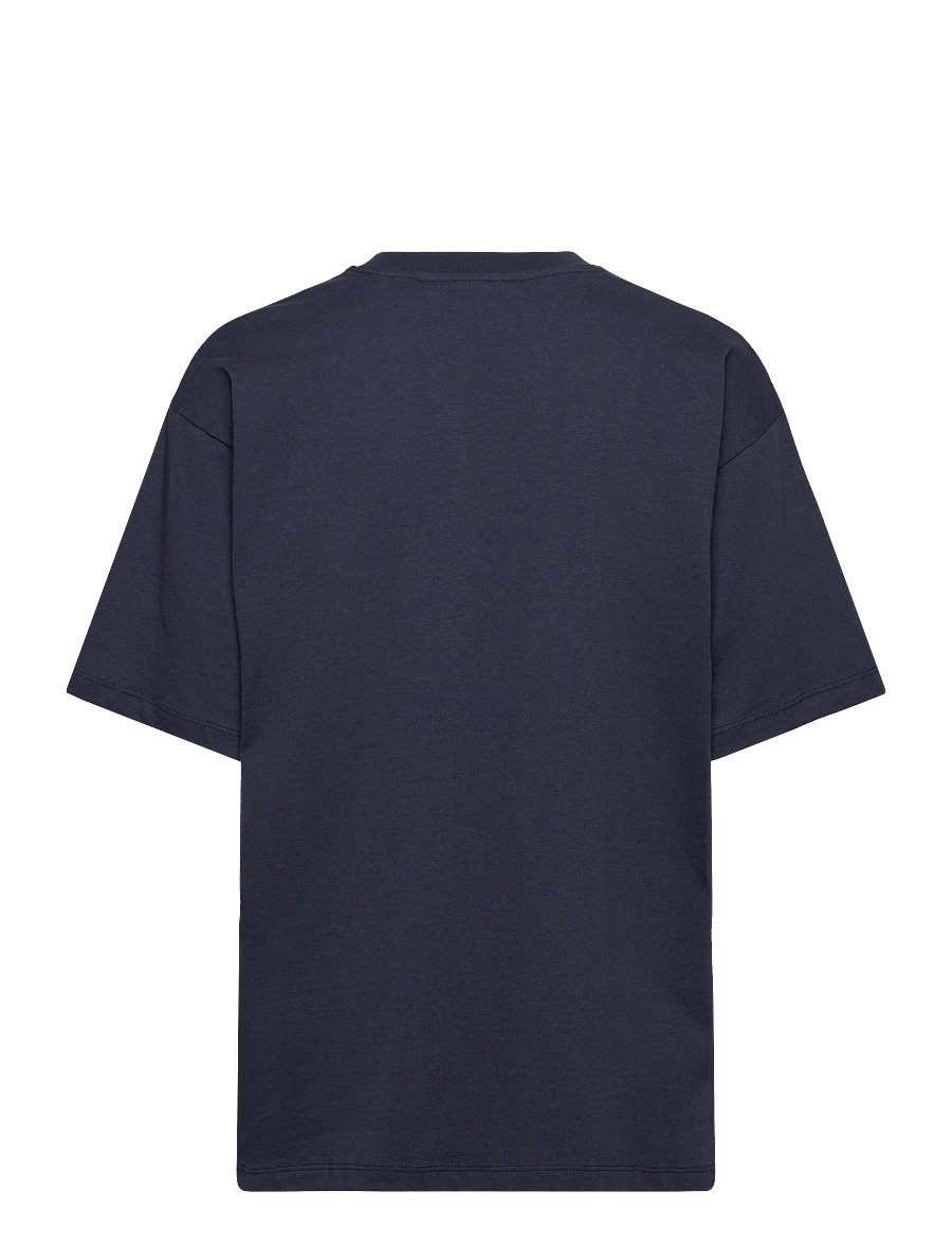 Svea - SWAustin Boxy SS T-Shirt - t-shirts - navy - 2
