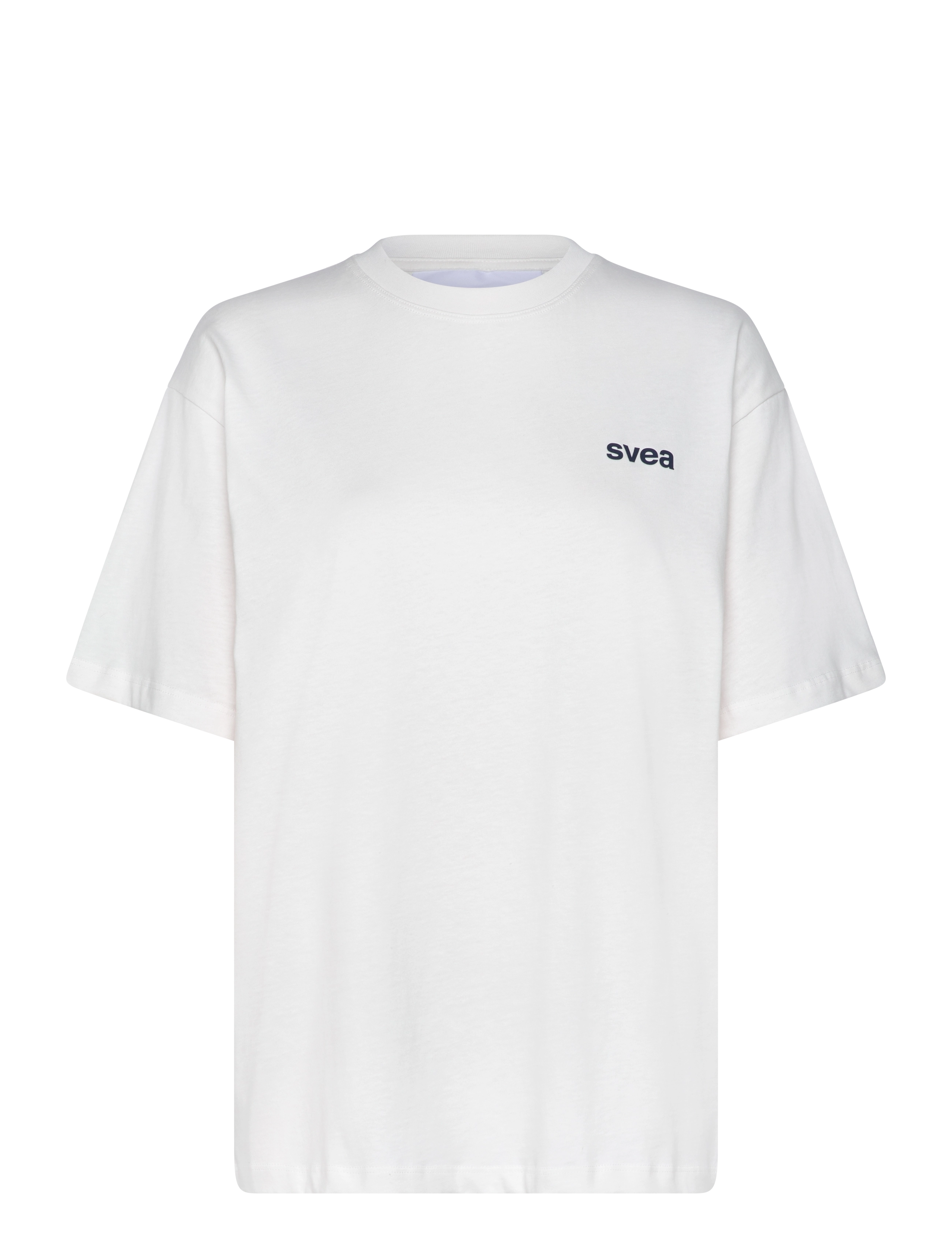 Svea Swaustin Boxy Ss T-Shirt, M, T-shirts & Oberteile, Weiß - Short-sleeved, Frauen