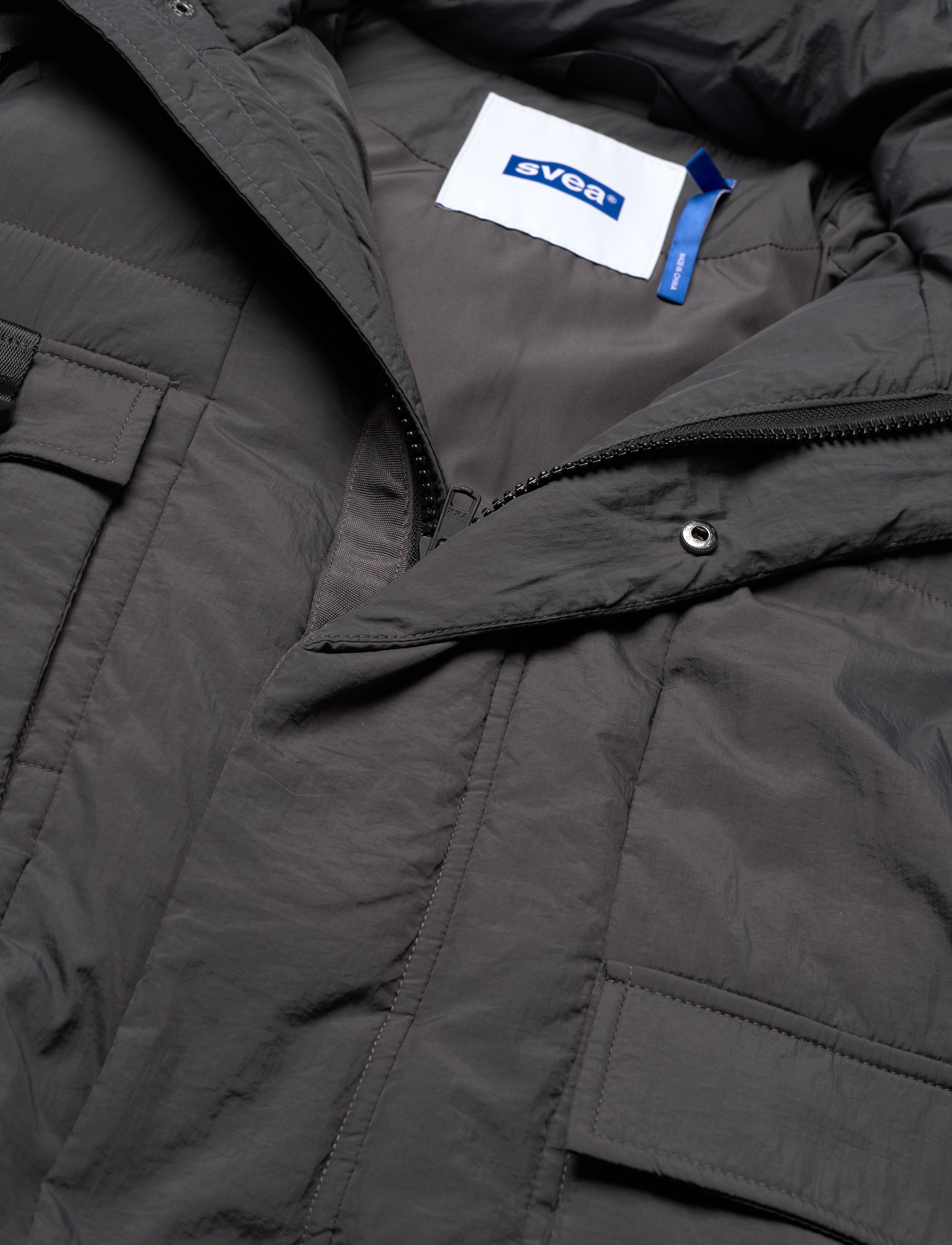 Svea - SVOakland Short Jacket 1005 F - overtøj - asphalt - 2