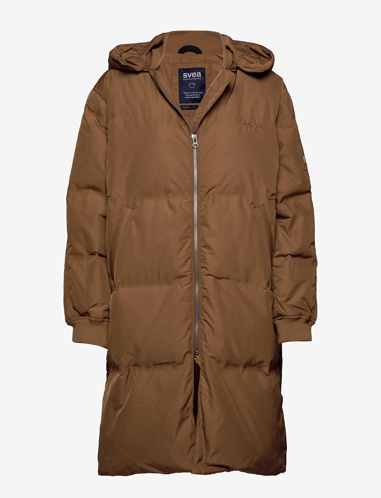 Svea - Patsy Jacket - dunjakker - cognac - 0