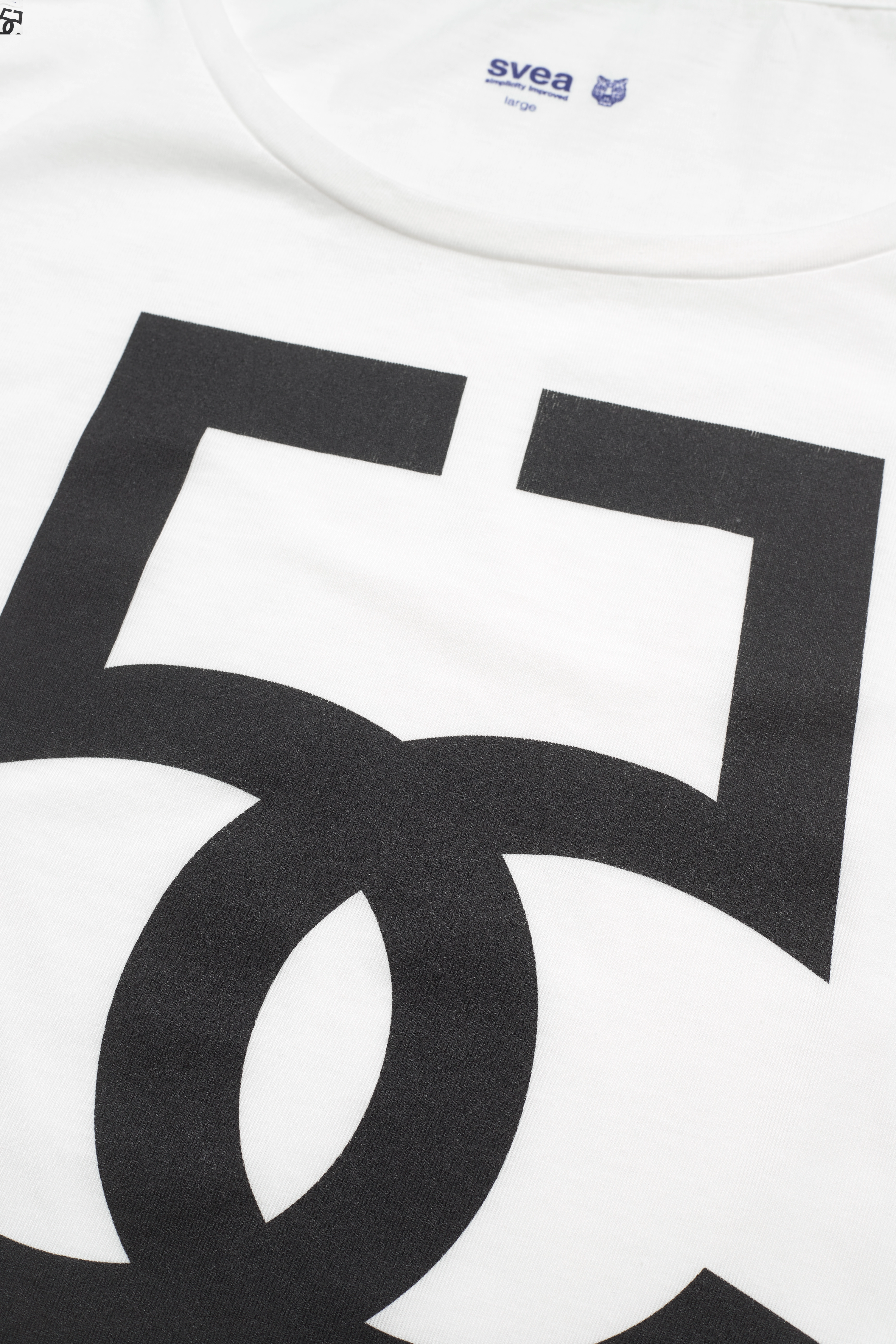 Svea - Edit Tee - offwhite/black - 2