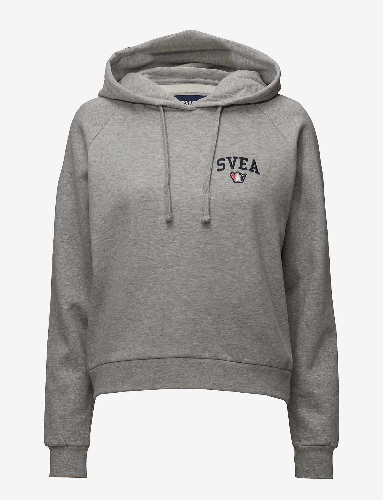 Svea - Tone Hood - light grey melange - 0