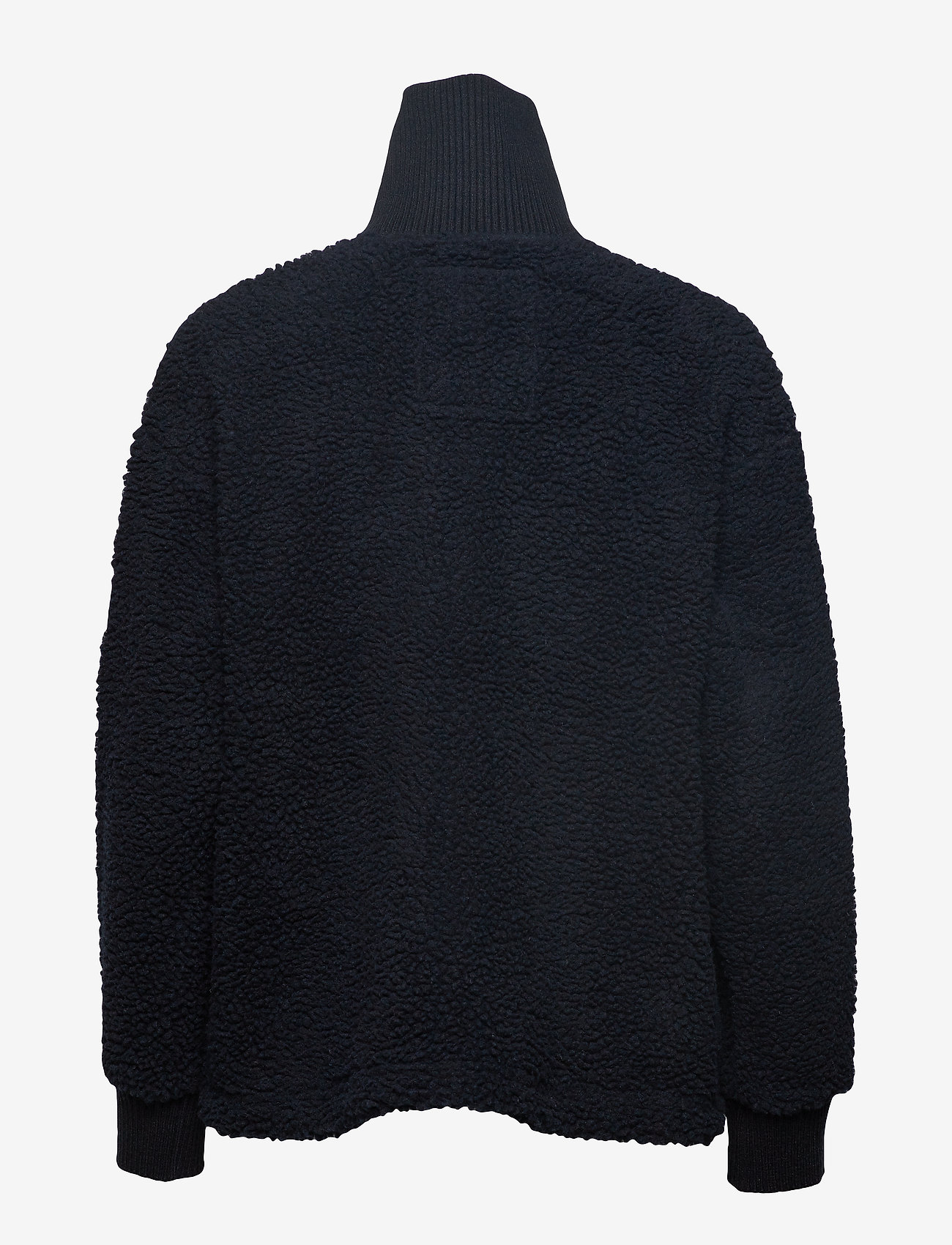 Svea - Kathryn Pile Zip Sweater - dark navy - 1