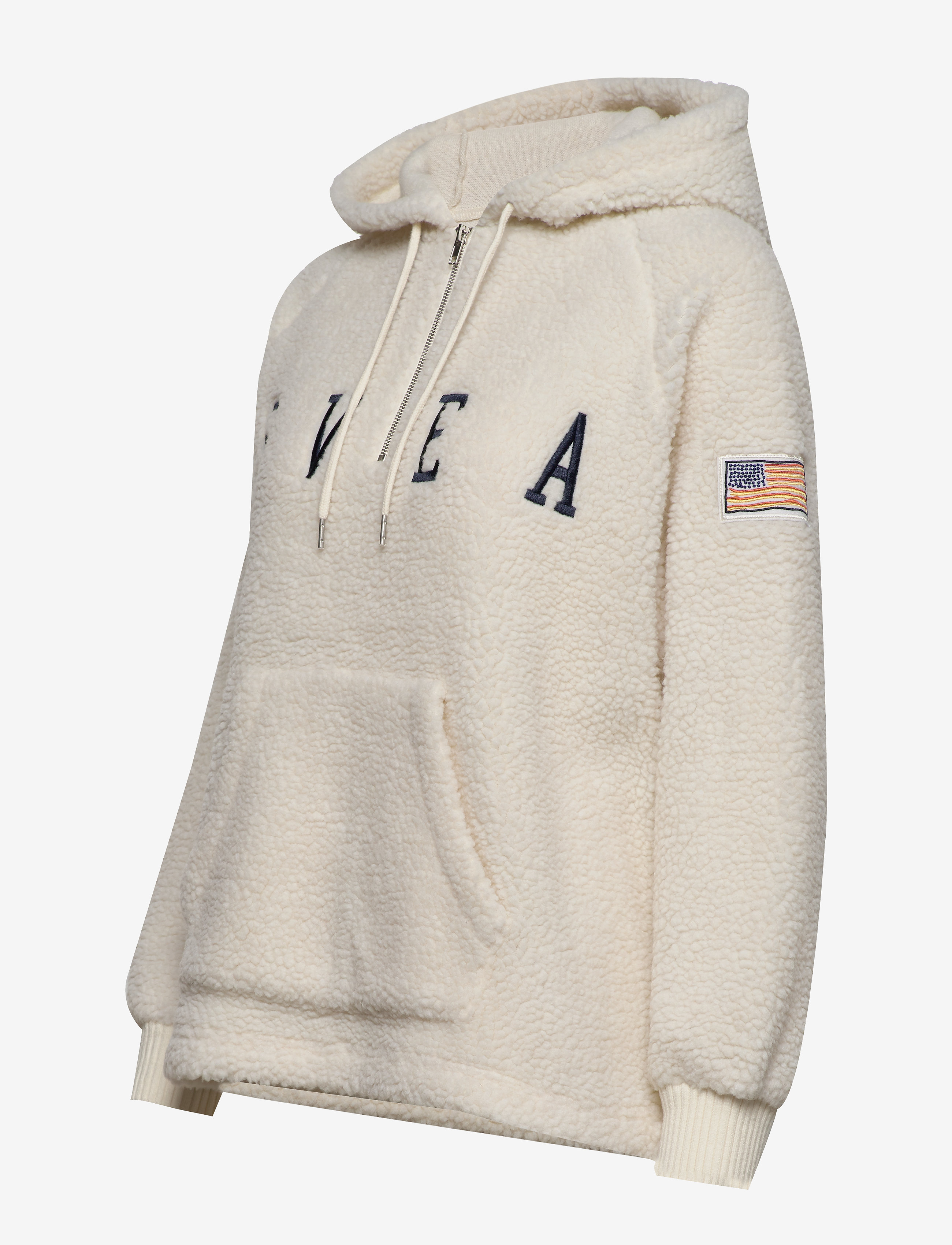 Svea - Ophelia Pile Hood - antique white - 1