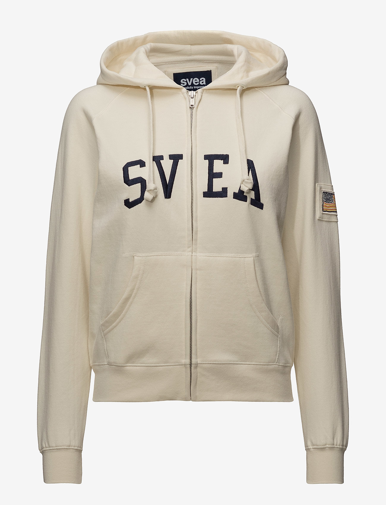 Svea - Judit Zip Hood - antique white - 0